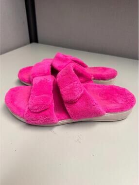 Vionic Women's Dessie Slipper Slide Pink Glo Size 10